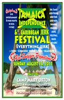Jamaica Independence & Jerk Fest POSTER/Flyer (Front)