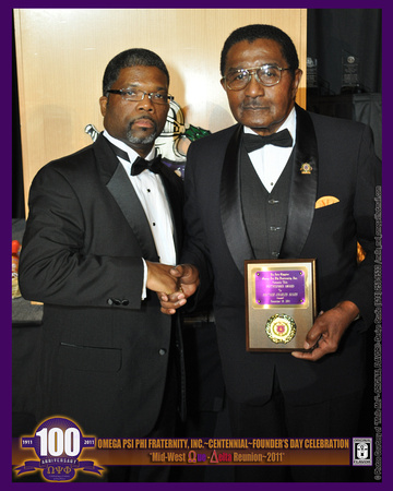 Bro. Shaw & Bro. Charles Sears, Sr. (Brotherhood Award)