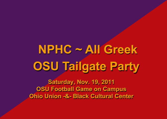 OSU-Tailgate Party