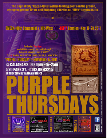 Purple Thursdays: Q-Flyer