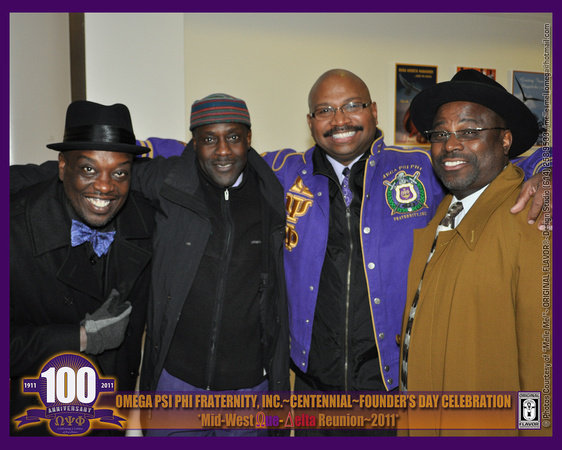 Bros. RC, Cam, Ed Warren & Price - inside OSU-Black Cultural Center - Nov. 17th